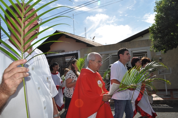 Fiéis participaram de missa na Capela São José