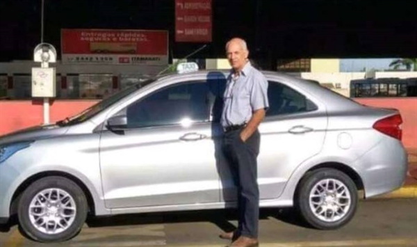 O corpo do taxista Gabriel dos Santos estava desaparecido desde às 17h desta quinta-feira (9) (Foto: Arquivo Pessoal)