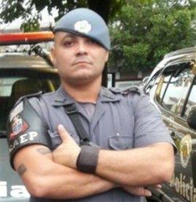  O policial militar Luiz Henrique Brito era integrante do Caep ( Reprodução Internet) 