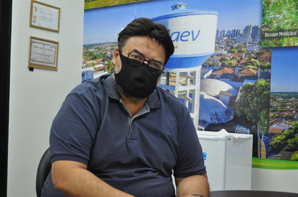O superintendente da Saev, Antônio Alberto Casali, recebeu a reportagem do A Cidade para falar sobre a taxa do lixo (Foto: A Cidade)