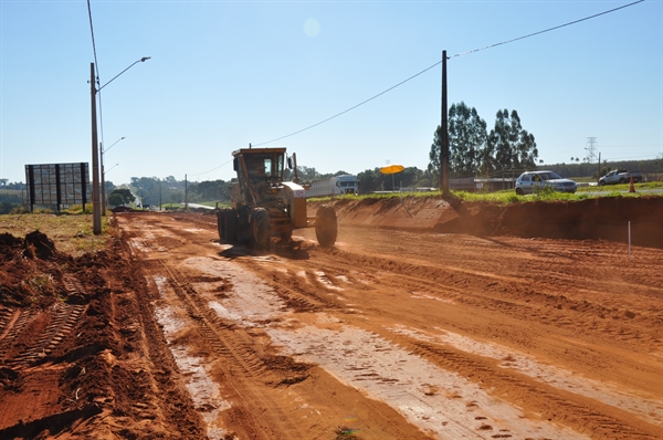  Começa construção da alça de acesso ao Residencial Boa Vista (Foto: Divulgação/Prefeitura de Votuporanga)
