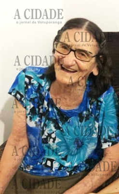 Maria Carolina Roncolato Polaquini faleceu ontem, aos 87 anos, na Santa Casa de Votuporanga 