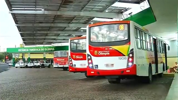 Passagem de ônibus sofre reajuste em Olímpia — Foto: Reprodução/TV TEM