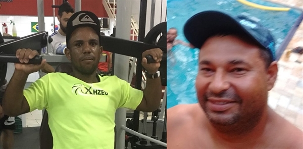 Valdemir Oracio Cruz e Carlos Henrique Ferreira da Costa foram pescar em Rio Tietê em Sales (SP) e sumiram (Foto: Reprodução/ TV TEM) 