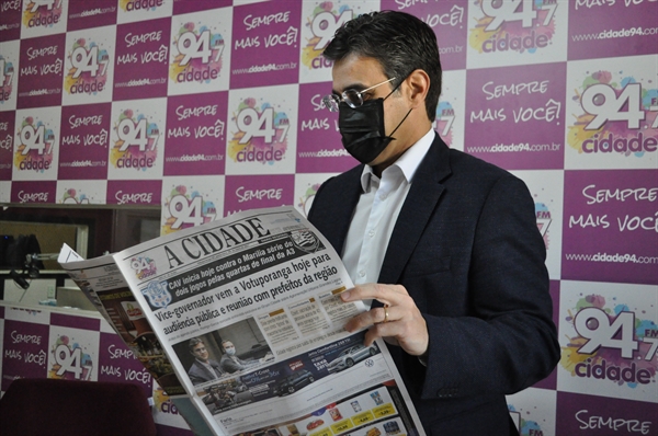 O vice-governador, Rodrigo Garcia, falou sobre sua mudança de partido, mas, sobre as eleições disse que ainda é cedo (Foto: A Cidade)