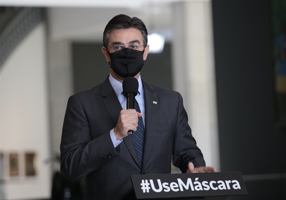 O vice-governador de São Paulo, Rodrigo Garcia, cumpre agenda nesta sexta-feira (28) em Votuporanga (Assessoria)