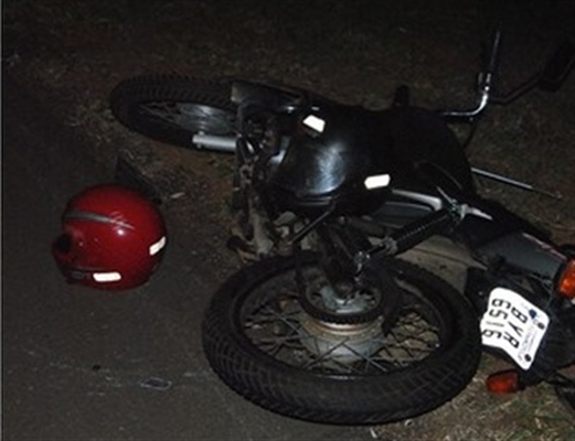 Motociclista morre após cair  na rodovia e ser atropelado