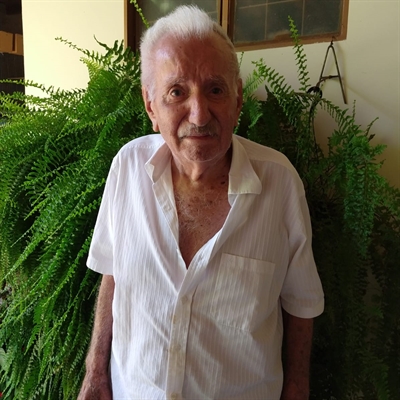 Manuel de Abreu Filho, o 'Nelinho dos Portugueses', de 96 anos, foi a 419ª vítima da Covid a constar no boletim (Foto: Arquivo pessoal)