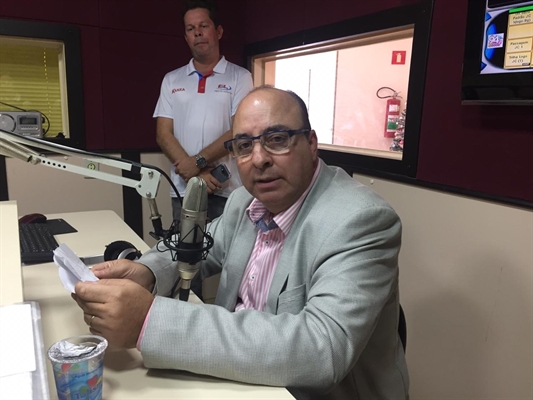 Edivaldo Ferraz foi entrevistado na tarde de ontem na Cidade FM, onde falou sobre o Futebol Sustentável (Foto: A Cidade)