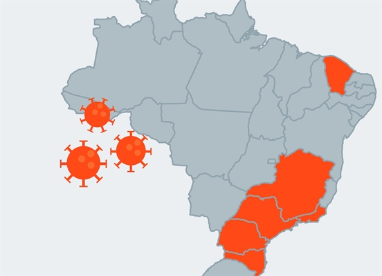 2.567 casos confirmados do novo coronavírus no Brasil com 60 mortos (Foto: Reprodução/Internet)