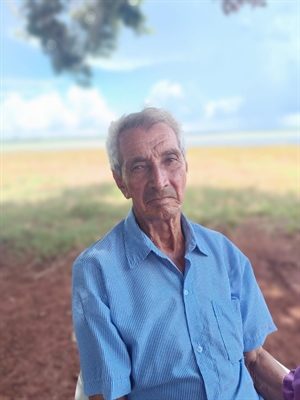 José Rodrigues de Paula, 77 anos (Foto: Propagandas Noel Filho) 