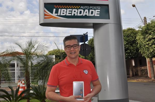 Ganhador Leonardo Gonzaga Ferreira Gratão (Foto:A Cidade)