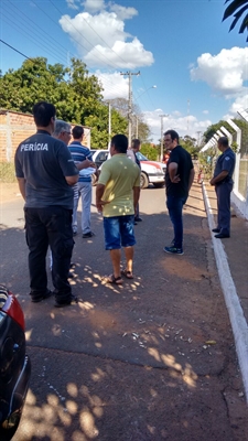 A Polícia Civil de Cardoso realizou na tarde desta sexta-feira (21) a reconstituição do duplo homicídio registrado no dia 8 de julho em Cardoso  Foto: A Cidade 