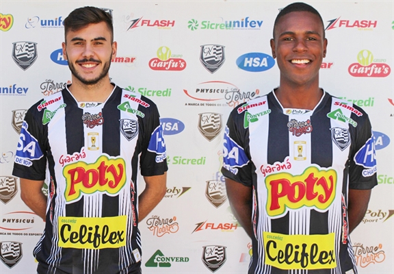 Na tarde de ontem, o CAV anunciou a contratação de Albano e Pedro Henrique (Foto: Rafael Bento/CAV)