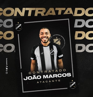 O atacante João Marcos se apresentou ontem ao ABC Futebol Clube onde se prepara para a disputa do Brasileiro Série D (Foto: Divulgação/ABC)