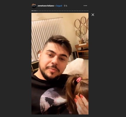 Cantor Cristiano fez um vídeo agradecendo o carinho dos fãs — Foto: Reprodução/Instagram