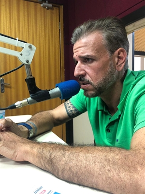 O presidente da Votuporanguense, Marcelo Stringari, foi entrevistado na Cidade FM, e abordou várias questões (Foto: A Cidade)
