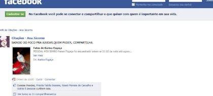 Mulher usa facebook para encontrar irmão sequestrado