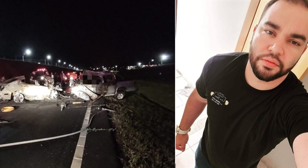 O acidente deixou três vítimas fatais, uma delas já foi identificada como Alan Tassi (Foto: VotuporangaTudo)