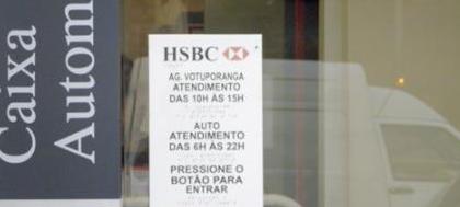 Ladrões arrombam caixas eletrônicos do HSBC