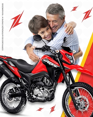 O prêmio principal é uma motocicleta Honda Bros 0km (Foto: ACV)