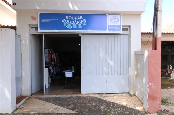 O Fundo Social de Solidariedade de Votuporanga convoca a população em geral para doação de roupas em bom estado (Foto: Prefeitura de Votuporanga)