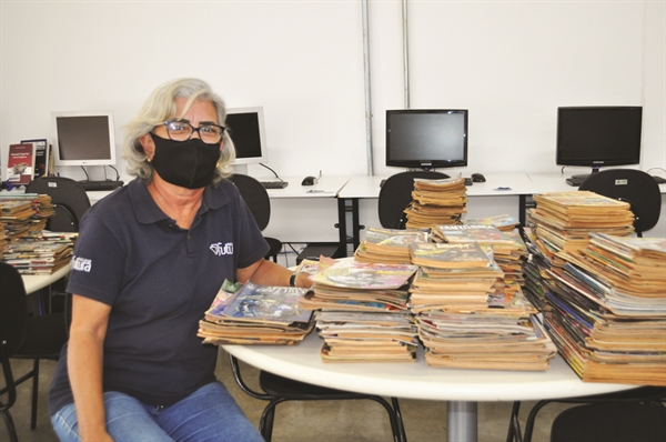 Márcia Regina da Silva Louredo, é formada em Biblioteconomia pela PUC- Campinas e é a idealizadora do projeto (Foto: A Cidade)