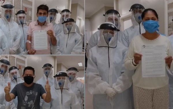 A boa notícia foi divulgada pela assessoria de imprensa do hospital ao longo deste domingo (Fotos: Santa Casa)