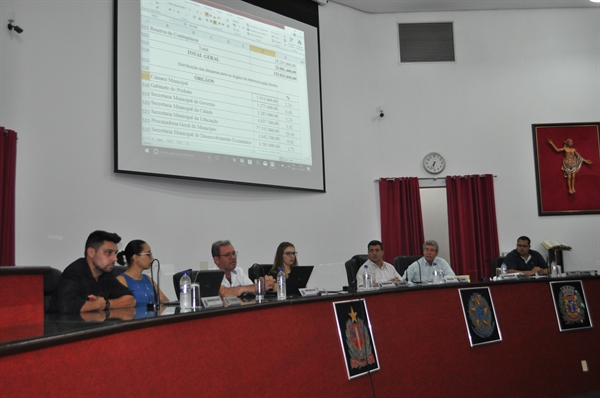 Poucas pessoas participaram da audiência pública que discutiu o orçamento do município (Foto: Daniel Castro/A Cidade)