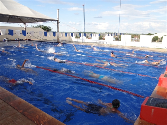 Os nadadores do Centro de Formação participarão de duas importantes competições (Foto: Centro de Formação)