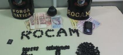 Rocam prende traficantes que enterravam droga