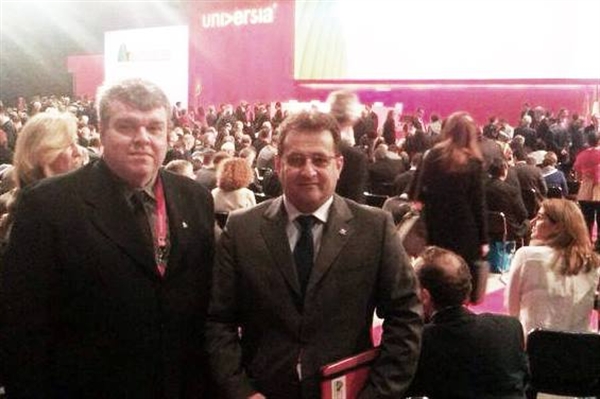 Presidente da FEV e Reitor da Unifev participam de encontro internacional