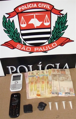 Homem é preso por tráfico de droga no Santa Amélia