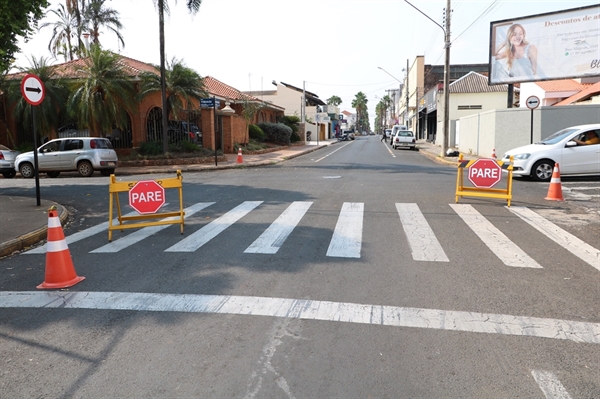 Trecho da rua Tibagi é interditado neste domingo (A Cidade)