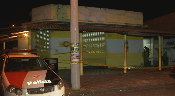 Local onde a mulher foi morta em Rio Preto — Foto: Reprodução/TV TEM