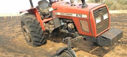 Cerca de 300 hectares são queimados em Álvares