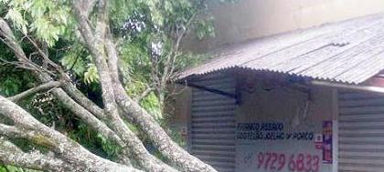 Vendaval causa prejuízos na cidade de Mirandópolis  