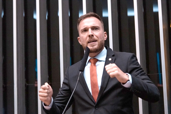 O partido Novo vai lançar, no próximo sábado (27), o deputado federal Vinicius Poit, de 35 anos, como pré-candidato ao governo de São Paulo (Foto: Talles Kunzler/Partido Novo)