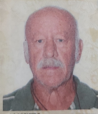 Laurentino Sebastião, aos 74 anos (Foto: Arquivo Pessoal)