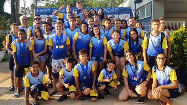 Equipe do Centro de Formação de Votuporanga liderou com folga quadro de medalhas de torneio regional disputado em Rio Preto (Foto: DIvulgação)