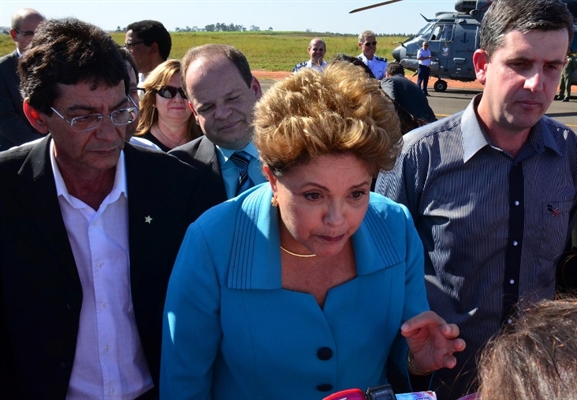 Dilma muda o trajeto e troca Votuporanga por Araçatuba