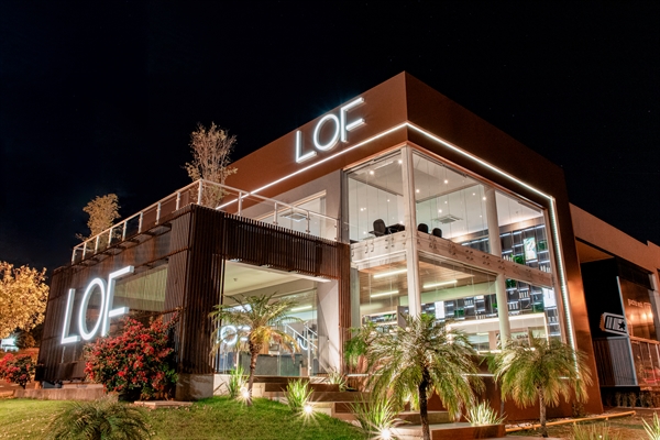 A sede final da LOF Professional foi instalada na Avenida Vale do Sol, em Votuporanga (Foto: Divulgação LOF)