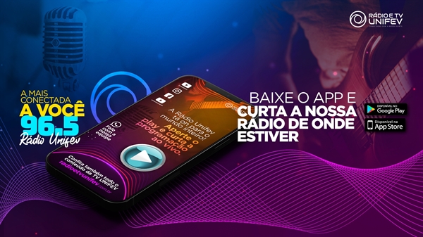 O aplicativo da Rádio traz música e informação em tempo real e oferece o contato direto com os locutores do estúdio (Imagem: Divulgação)
