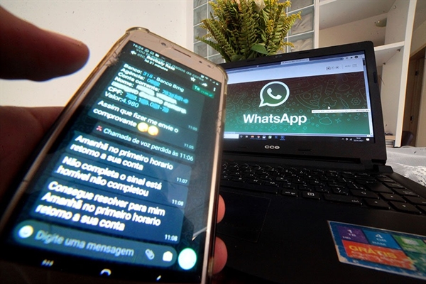 Uma idosa de Votuporanga caiu no golpe do WhatsApp e foi convencida a fazer um empréstimo de mais de R$ 131 mil (Foto: Reprodução)