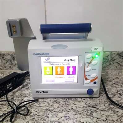 O ventilador enviado recentemente pelo Governo de São Paulo, através da Secretaria Estadual da Saúde, está em uso na Unidade de Terapia Intensiva  (Foto: Divulgação/Santa Casa de Votuporanga)