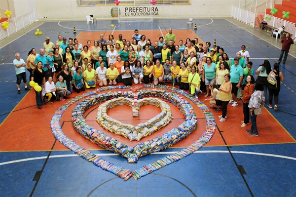 s donativos foram entregues no sábado (dia 25), no final da gincana (Foto: Santa Casa de Votuporanga)