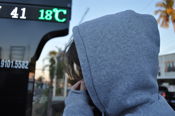 Para o dia de hoje os termômetros estão indicando a mínima de 5º (Foto: A Cidade)