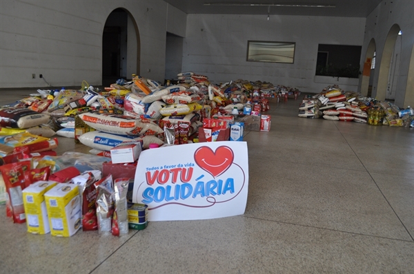 Entidades receberam mais de 60 toneladas de alimentos ao longo da campanha (Foto: A Cidade)