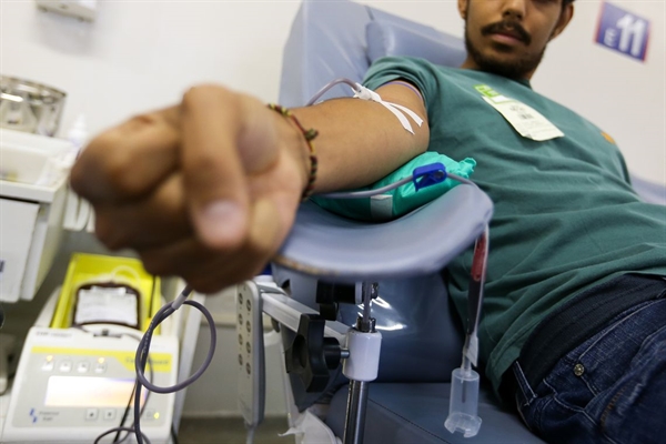 O sangue é essencial para os atendimentos de urgência, realização de cirurgias de grande porte e tratamento de pessoas com doenças crônicas (Foto: Marcelo Camargo/Agência Brasil)