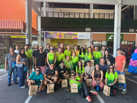 Equipe Votuporanguense disputou a Meia Maratona Internacional de Praia Grande (Foto: Seesl/Avoa)